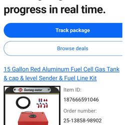 BRAND NEW 15 GALLONFuel Cell Gallon w/accessories And Brand New Electric Fuel Pump