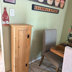 NEW* Rustic Storage Cabinet (H43.5"D8"W14")