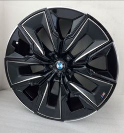$695 each. 21" BMW i7 7 Series 909m Black Wheels Rims OEM