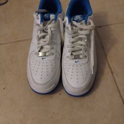 Nike Air Force 1 Baby Blue/ White 10.5