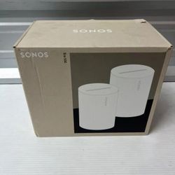 Sonos Era 100-2 Pack Wireless Voice-Control Alexa Enabled Smart Bundle Set
