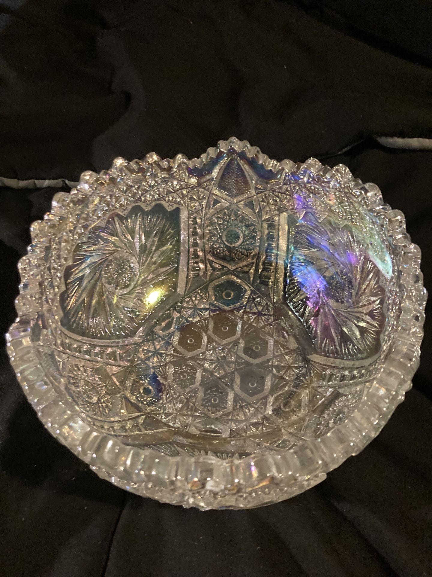Carnival Glass Bowl