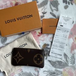 Louis Vuitton Pouch- (Large Pouch only) from KTrio Pouchette Giant Monogram.