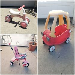 Kids Push Car  / New Balance Bike  / Tricycle 