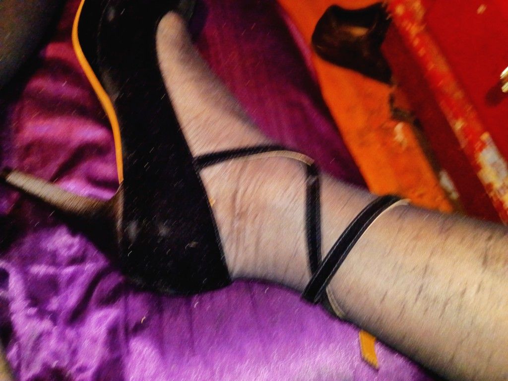 Lace Up High heels New In Box only $40
