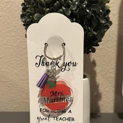 Teacher Keychains