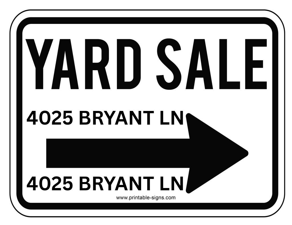 Yard Sale