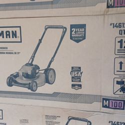 Brand New Inbox Craftsman Push Lawn Mower Side Discharge Or Mulch Only