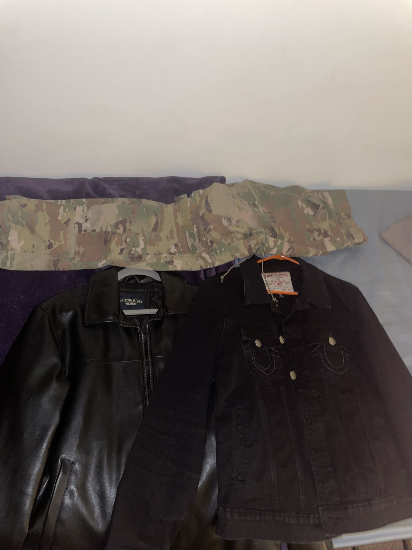 Jacket, Military Pants