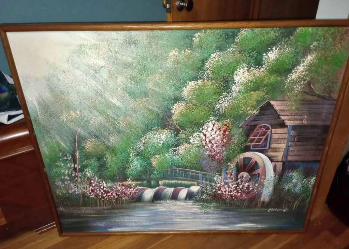 Original Oil Painting By Christine Pritchard