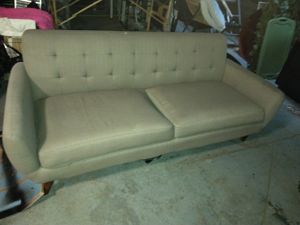 Retro Brown Couch 
