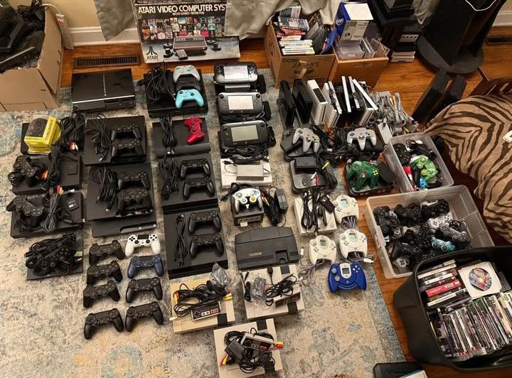 Gaming Consoles, Controllers And Video Games