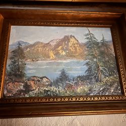 Original Oil On Canvas $40