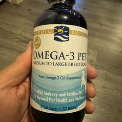 Nordic Naturals Omega-3 Oil Pet 