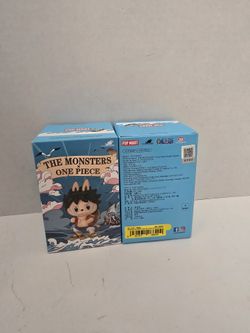 Authentic One Piece Labubu Monkey D Luffy Gear 5 Secret