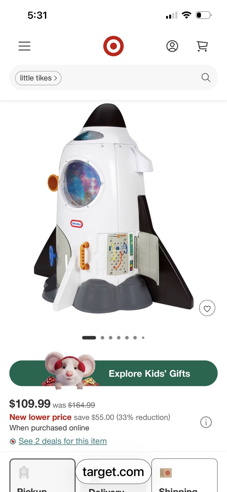 Little Tikes Adventure Spaceship