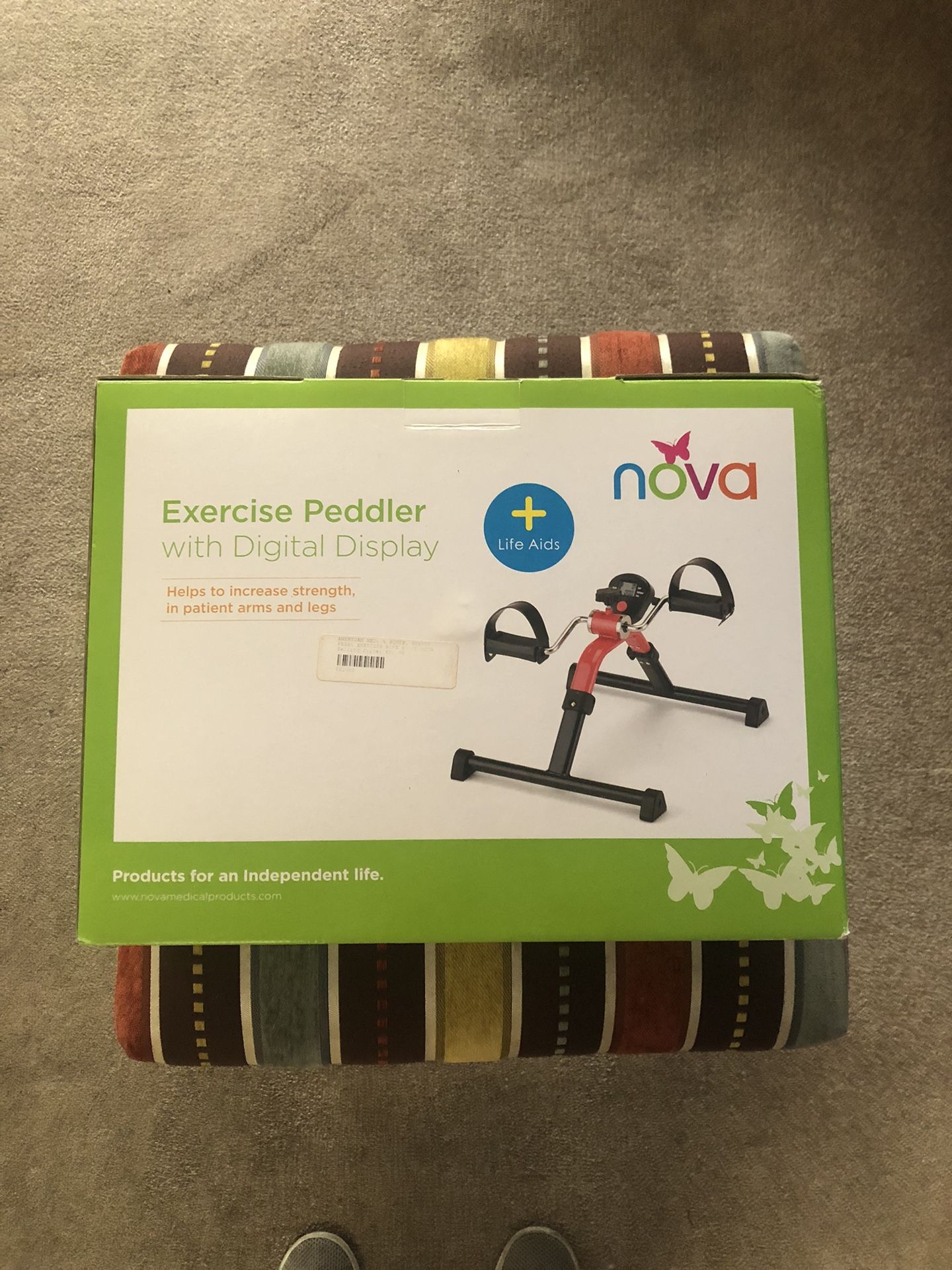 # 1 DEAL Exercise Peddler With Digital Display
