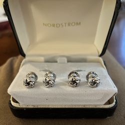 Nordstrom Silver Cufflinks Set