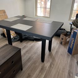 Wood Dining Table 