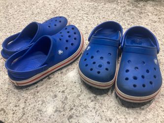 Pair of Matching Crocs j3 & j5 shoes