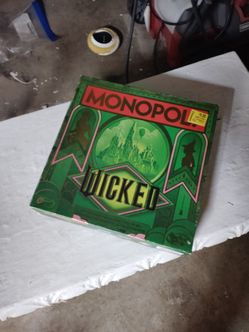 Wicked monopoly game never opened