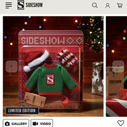 Hot Toy Sideshow Holiday Sweater Set