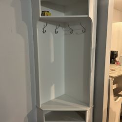 Corner Coat Rack
