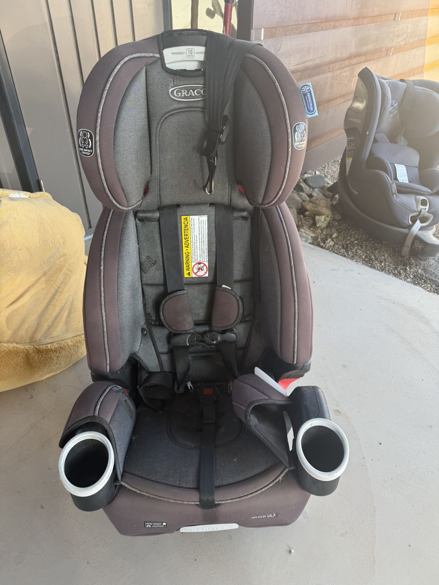 Graco 4ever Dlx car seat Infant- 100lbs