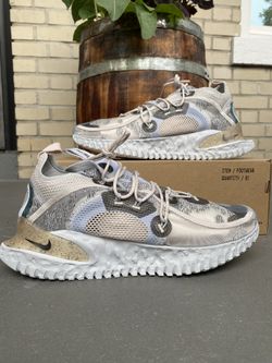 Brand New Nike Flow 2020 ISPA Pure Platinum / Black Size 12