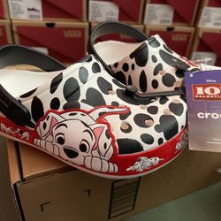 Crocs 101 Dalmation Disney New Kids