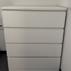 IKEA White 4-Drawer Dresser Chest