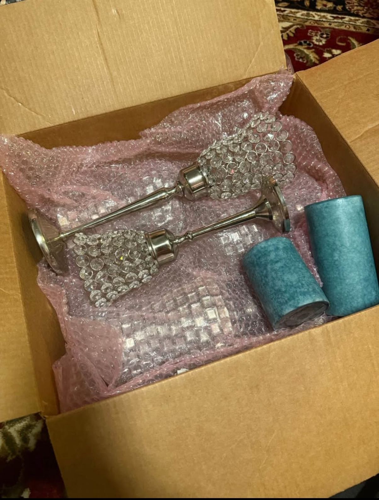 Assorted glass home goods