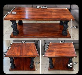 3-Piece Coffee Table & End Table Set – $225 OBO