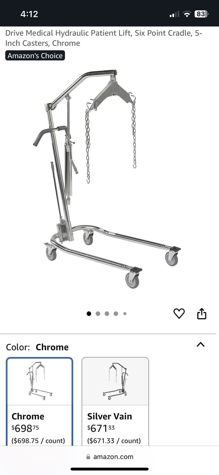 Drive Hydraulic Lift