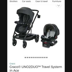 Graco Uno2duo Stroller And Carseat