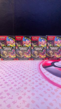 Pokémon Mega Evolution Perfect Order Booster Bundle x4