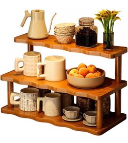STEHEMO Coffee Mug Holder Countertop, Coffee Station Organizer