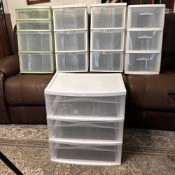 Plastic Storage Drawers