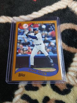 2002 Topps Derek Jeter Baseball Card