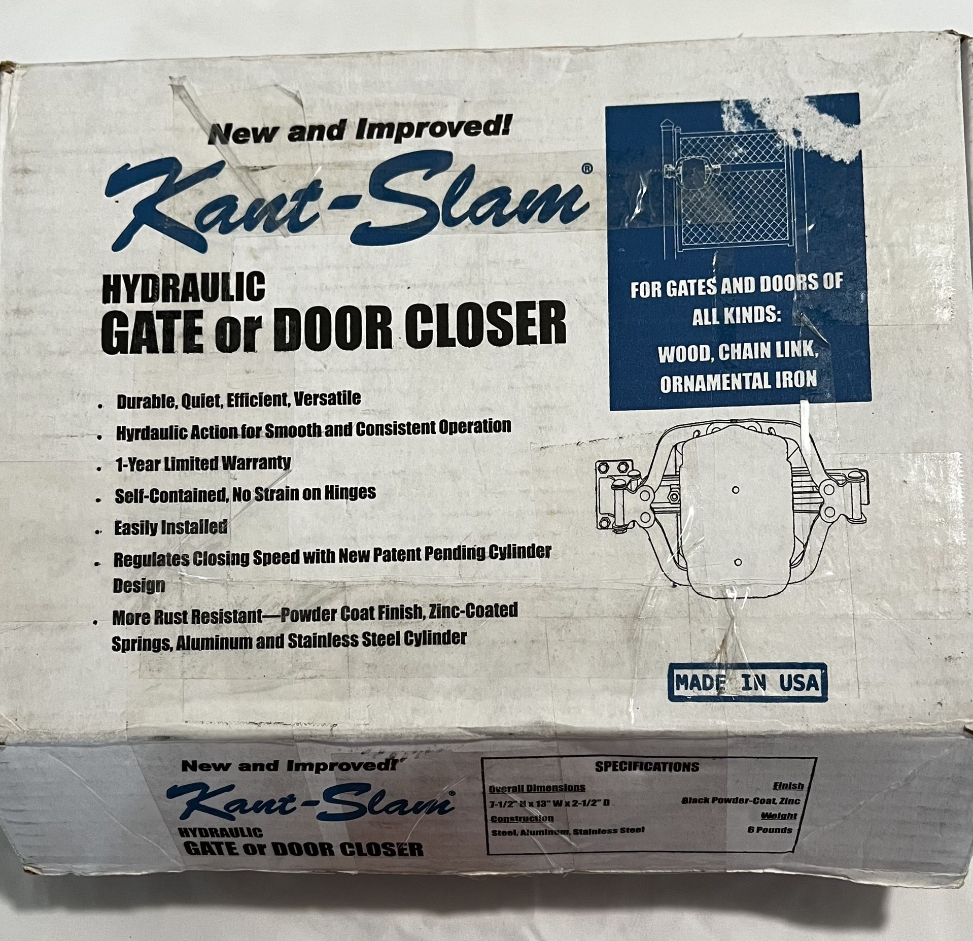 Hi-Lift KS-950 Kant-Slam Hydraulic Gate Closer, Black