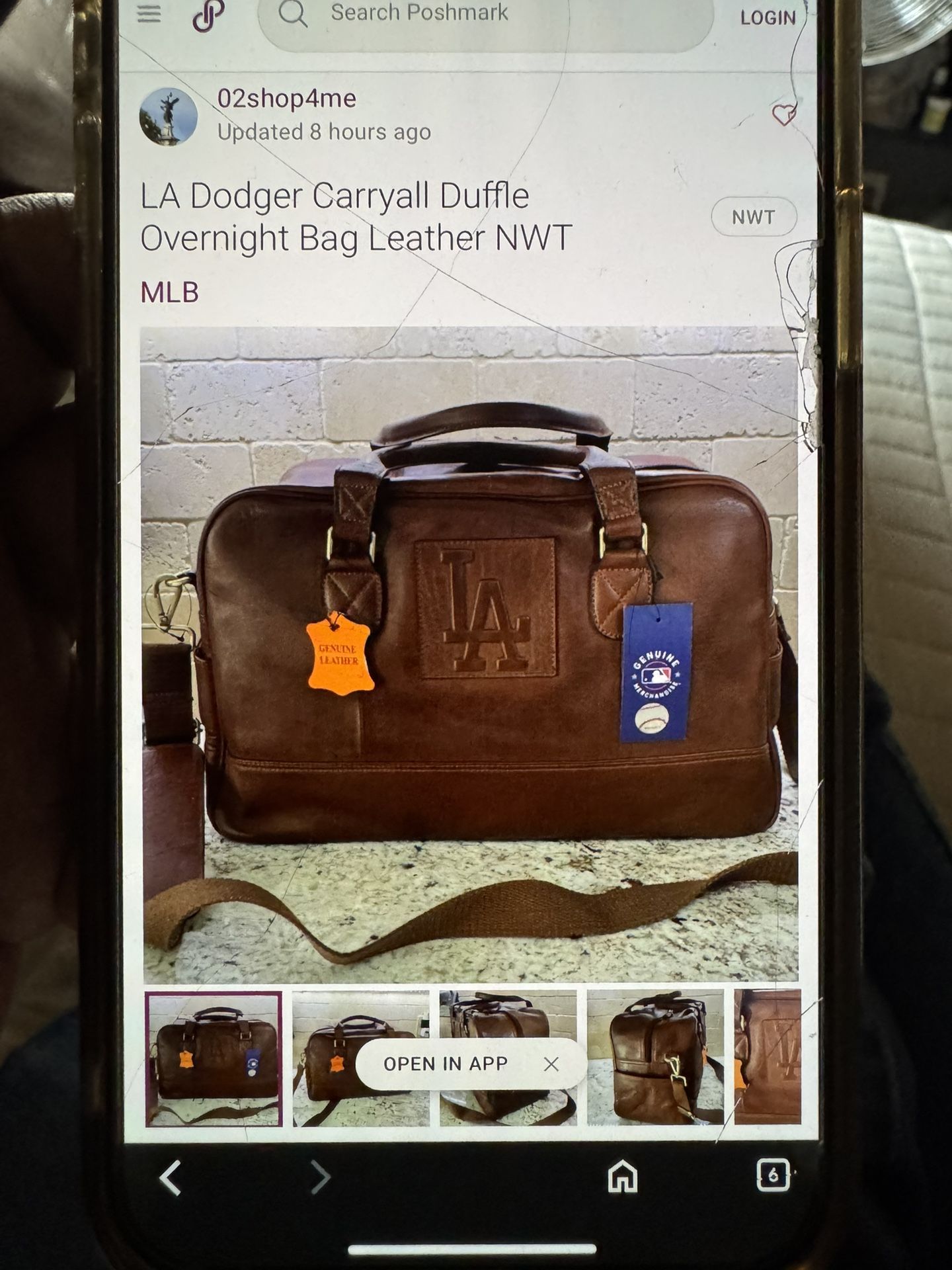 LA Dodger Duffle Bag