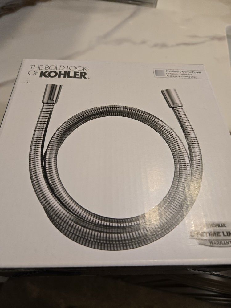 Kohler Polished Chrome Finish Awaken Ribbed Hose