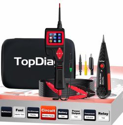 P200 Power Circuit Probe Kit - Circuit Breaker Finder, Automotive Circuit Tester, 9~30V Voltage Range, Multimeter, Relay Test, Fuel Injector Tester, A