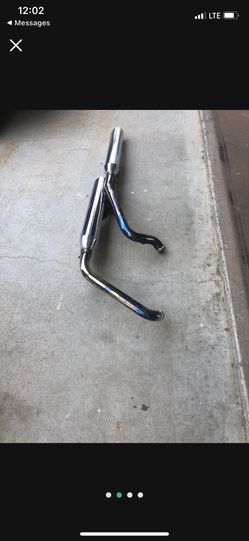 Harley Davidson Softtail Rocket exhaust