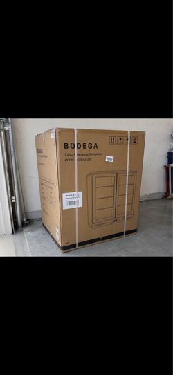 Commercial Beverage Cooler 7.4 Cu Ft Double Glass Door Refrigerator