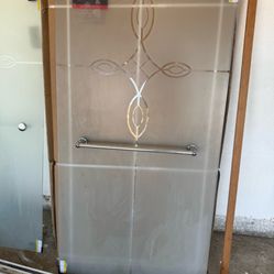 Shower Doors Pair Used 3 Months 75.00