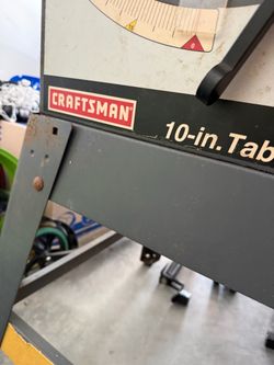 Craftsman 10-Inch Table Saw
