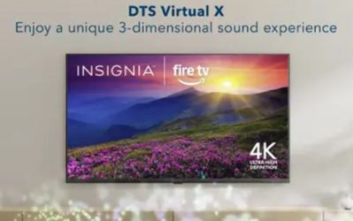 New Insignia 43” Fire TV – F50 Series (4K UHD, HDR, Alexa Built-In)