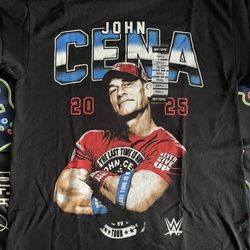 John Cena farewell Tour Shirt (size Large)