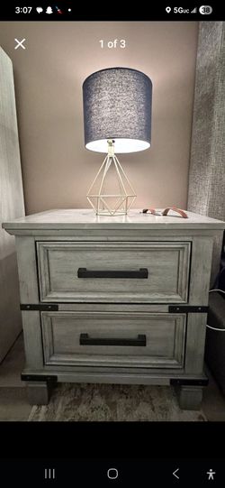 Beautiful 2-Drawer Nightstand – $100 OBO